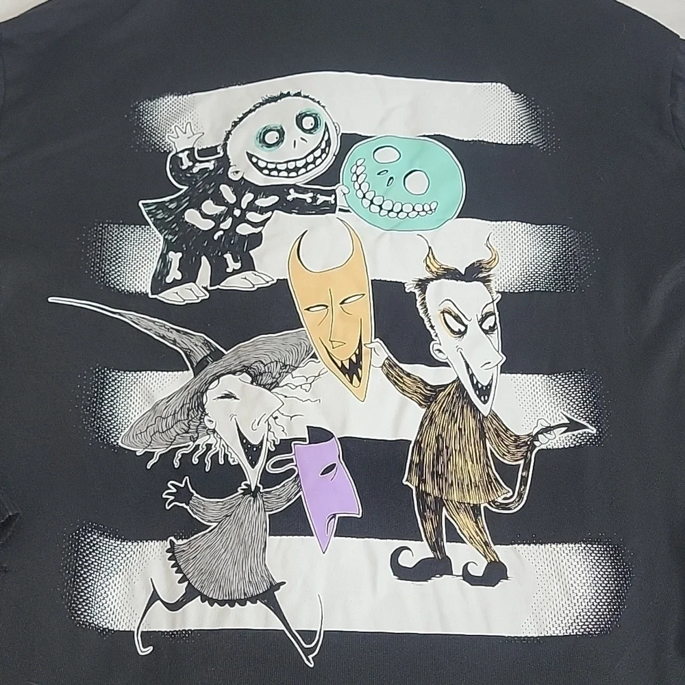 Tim Butron's The Nightmare Before Christmas Sleepwear Nightgown Tunic Womens Lrg - Picture 2 of 4